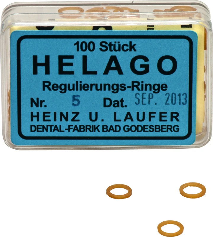 HELAGO Gummiringe für Regulierung Heinz &amp; Laufer