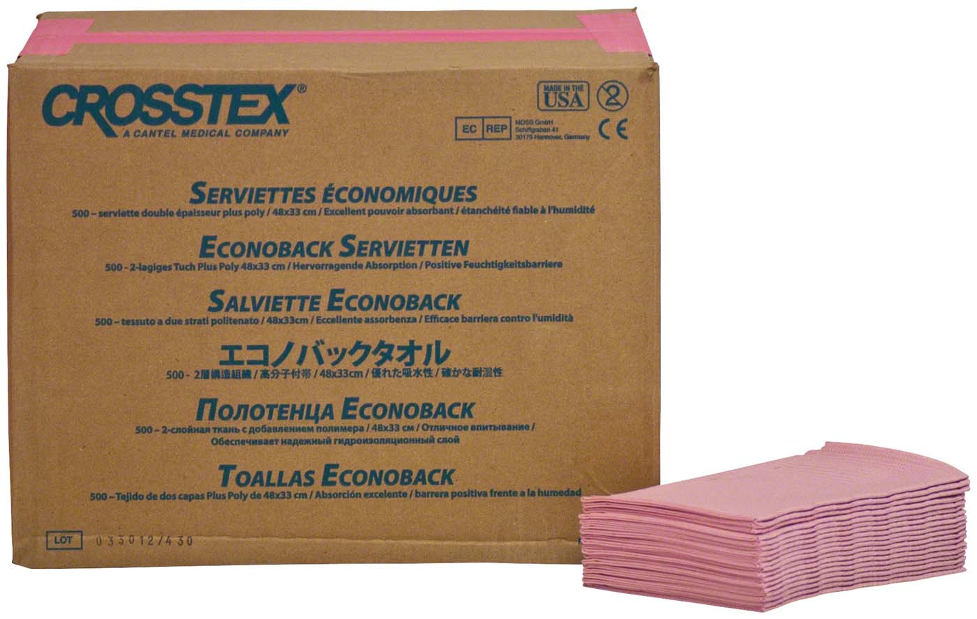 Crosstex Patienten Servietten Omnia