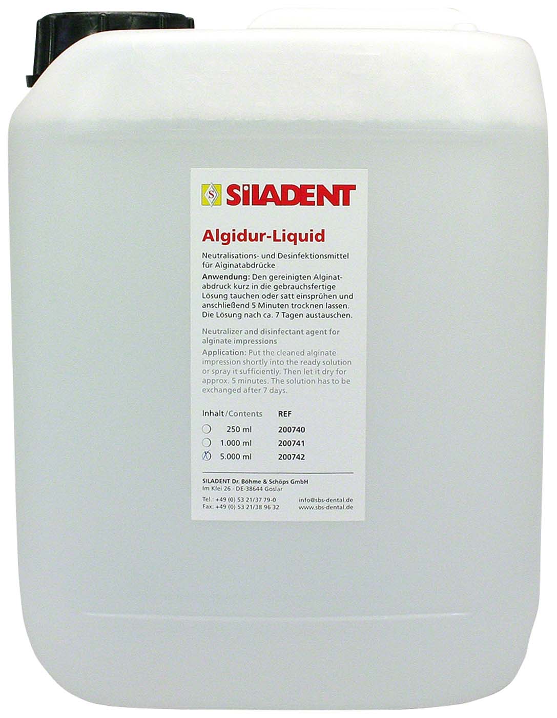 Algidur-Liquid Neutralisationsmittel SILADENT