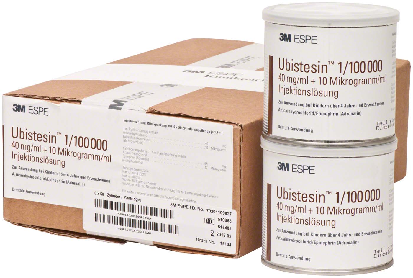 Ubistesin™ 1/100.000 3M