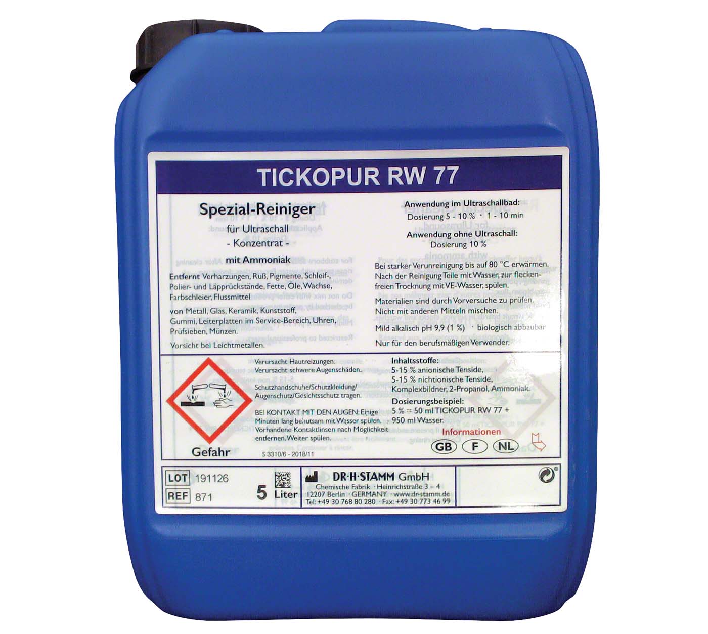 TICKOPUR RW 77 Bandelin