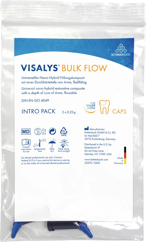 Visalys® Bulk Flow Intro Packung 2 x 0,25 g Caps
