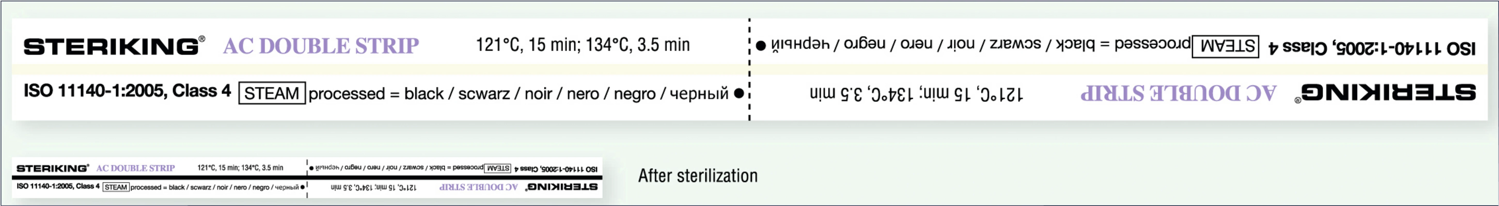 Indikator-Streifen Steriking