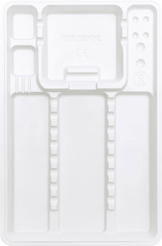 Einwegtablett Kunststoff ASA Dental