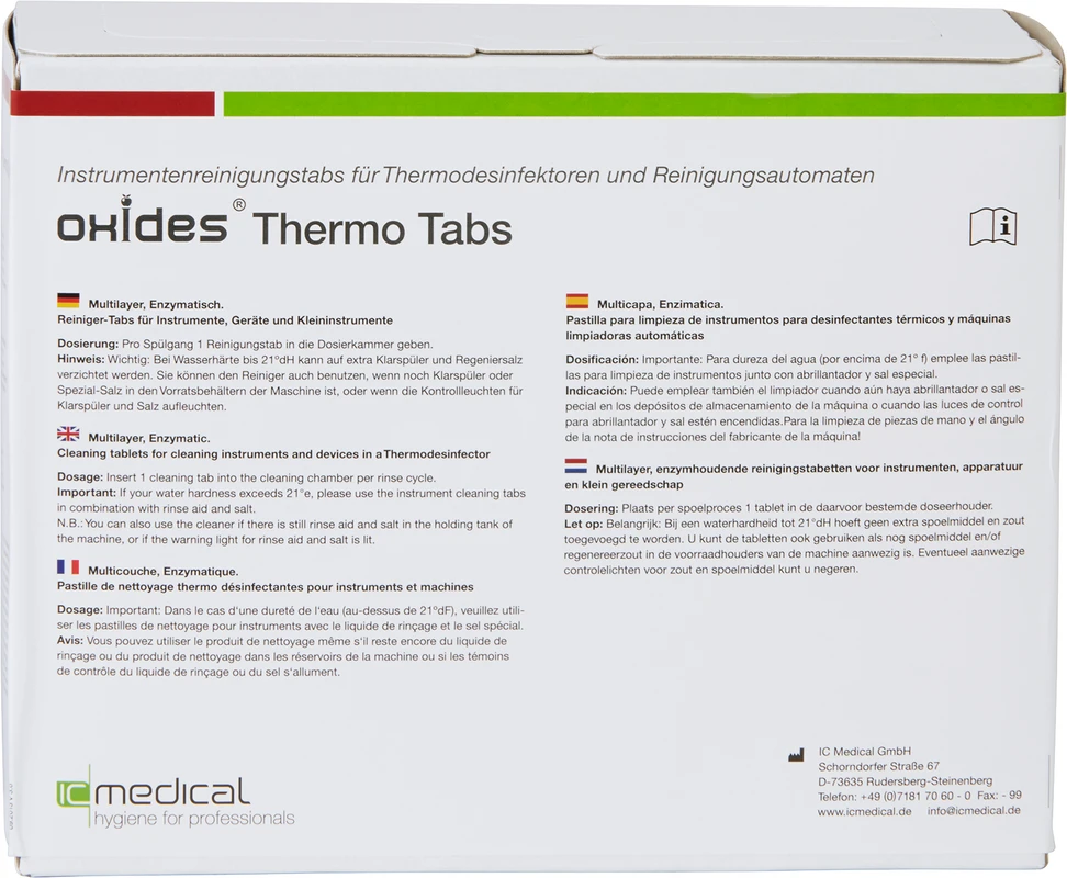 oxides® Thermo Tabs IC Medical
