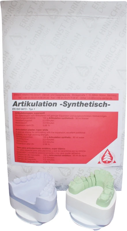 Artikulationsgips - synthetisch ERNST HINRICHS
