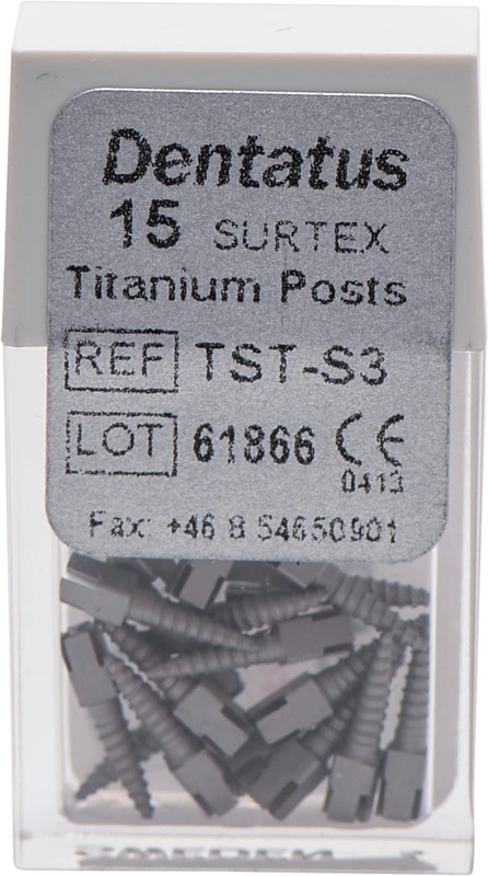 Classic Surtex Titan Wurzelstifte Dentatus AB