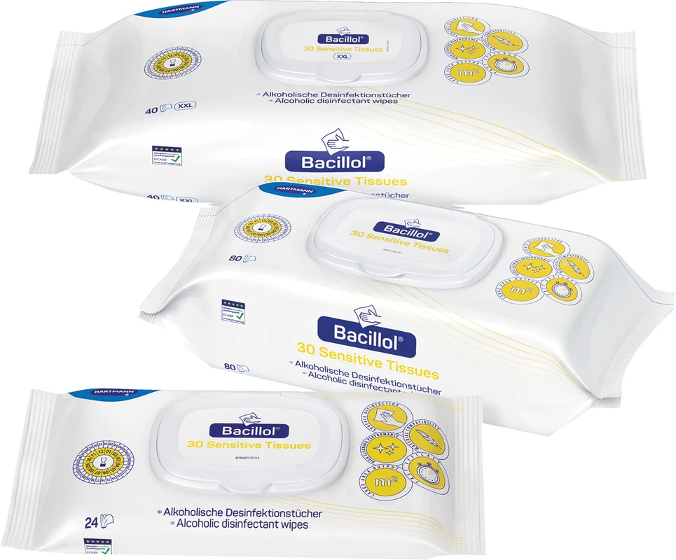 Bacillol® 30 Sensitive Tissues Packung 80 Stück