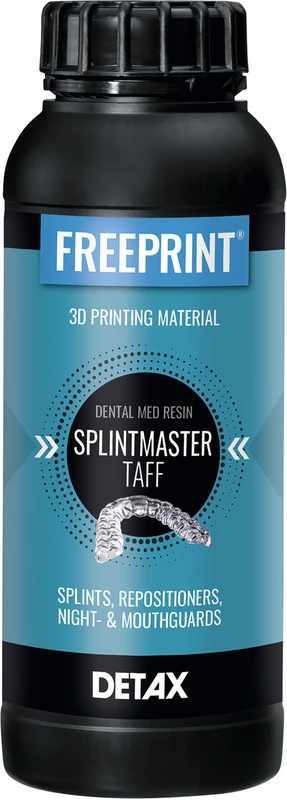 FREEPRINT® Splintmaster taff Flasche 1 kg Kunststoff transparent