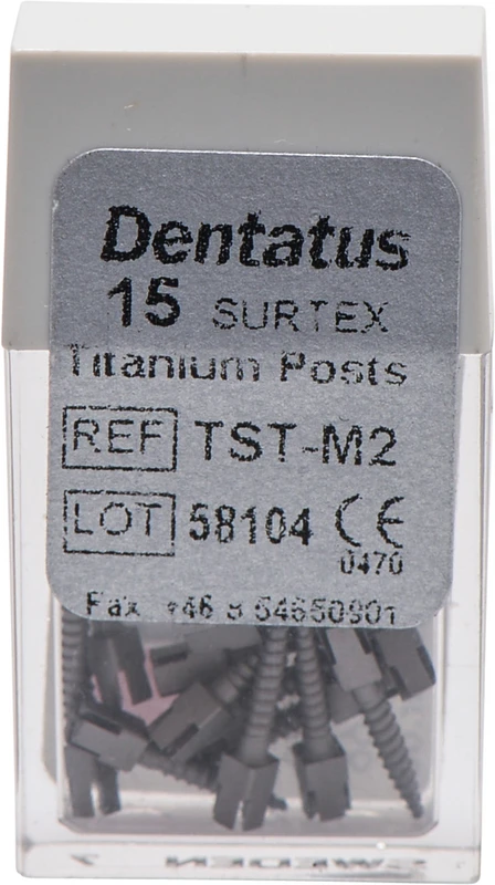 Classic Surtex Titan Wurzelstifte Dentatus AB